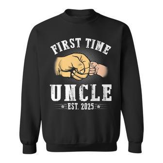 First Time Uncle Est 2025 Father's Day Soon To Be Uncle Sweatshirt - Thegiftio UK