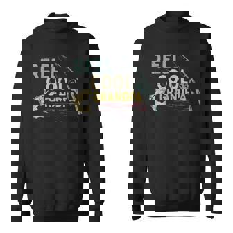 Fishing Reel Cool Grandpa Grandfather Fisherman Men Sweatshirt | Mazezy