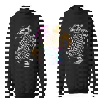 Flor De Laida Tortuga -Ímbolo De Geometríaagrada Arte 6 Diversión Camisa de entrenamiento - Regaloses