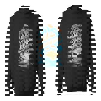 Fly-Nomenal 釣り竿とルアーグラフィック スウェットシャツ - Kawaiitshirt