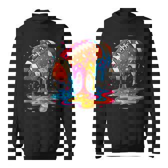 Football Drip Boys Football Youth Ice Cream Respect Drip Sweatshirt - Thegiftio