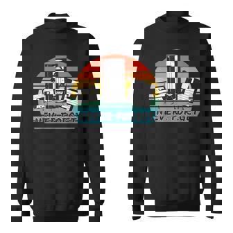 Never Forget Retrointage Cassette Tapehs Disquetera Disco 80S Camisa de entrenamiento - Regaloses