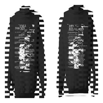 Forgive Them Father Anime Jesus Cross Sweatshirt - Thegiftio