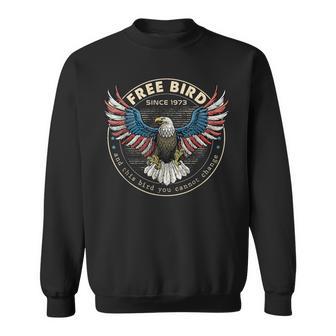 Free American Bird This Bird You Cannot Change 4Th Of July Sweatshirt - Thegiftio UK