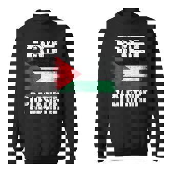 Free Palestine Free Gaza パレスチナの旗無料パレスチナ スウェットシャツ - Kawaiitshirt