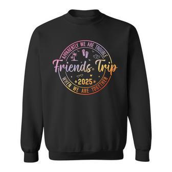 Friends Trip 2025 Summer Friends Weekend Vacation Matching Sweatshirt - Thegiftio UK