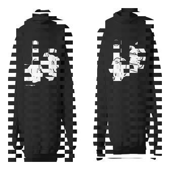 Fuck You シャツ 中指ポインティング Fuk You FUck You スウェットシャツ - Kawaiitshirt