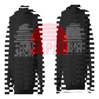Fun Japan Sous Un Fond Rouge De Coucher De Soleil Sweater e - Cadeauxyz