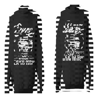 Bbq Smoking Meat Smoker Grilling Barbecue Dad Sweatshirt - Thegiftio UK