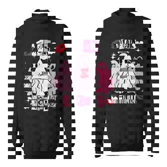 Boo-Jee Ghost Mean Ghouls Halloween Trick Or Treat Sweatshirt | Mazezy