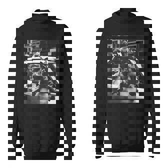 Cat Gang Vintage Sweatshirt | Mazezy