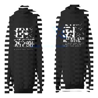 Generation X ユーモア 60年代 70年代 Gen-Xers 皮肉なジェネレーションx スウェットシャツ - Kawaiitshirt