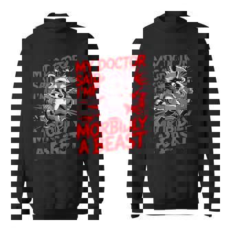 Gym Workout Racoon Muscle スウェットシャツ - Kawaiitshirt