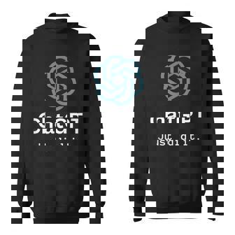 Nerd Chatgpt Just Did It デザイン スウェットシャツ - Kawaiitshirt