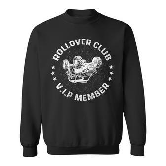 Off-Roading Atv Utv Rider Rollover Club Vip Member Sweatshirt - Thegiftio