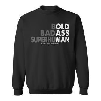 Old Man Saying Gag Dad Husband Birthday Fathers Day Sweatshirt - Thegiftio UK