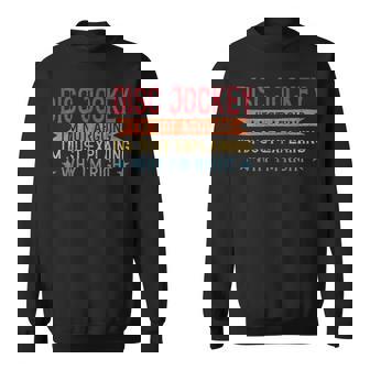 Profession Quote Disc Jockey スウェットシャツ - Kawaiitshirt