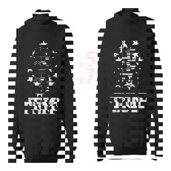 Qr President Trump 4547 Trump Dancing Code2 Sided Sweatshirt - Thegiftio