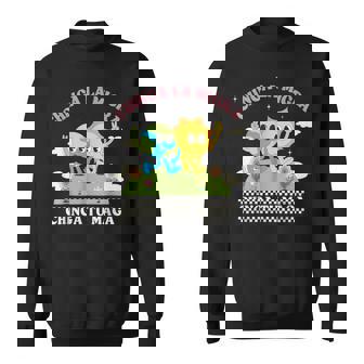 Retro Chinga La Migra Chinga Tu Maga Sweatshirt - Monsterry