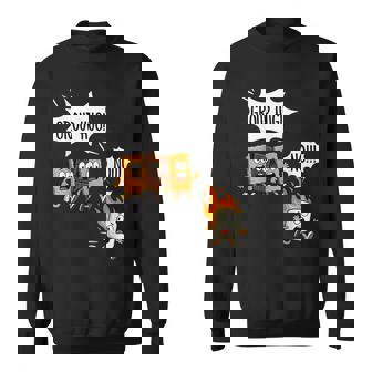 Smores Group Hug Camping Campfire Roasting Marshmallow Sweatshirt - Thegiftio