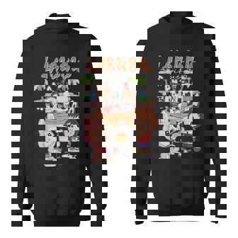 Summer Vibes Labubu Summer Vacation Sweatshirt | Mazezy