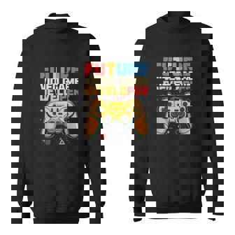 Futureideo Game Developer Gamer Coding Tech Geek スウェットシャツ - Kawaiitshirt