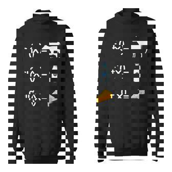 FX F'x F''x 関数 微分 微分積分 微分方程式 導関数 積分法 積分証明 数学好き スウェットシャツ - Kawaiitshirt