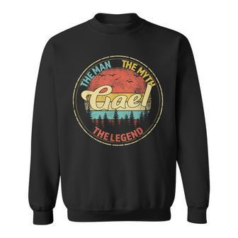 Gael El Hombre El Mito La Leyenda Hombres Nombre Personalizado Camisa de entrenamiento - Regaloses