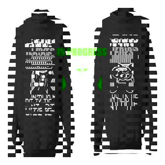 Gaming In Progress Don't Talk To Me Until I Die Gamer Camisa de entrenamiento - Regaloses