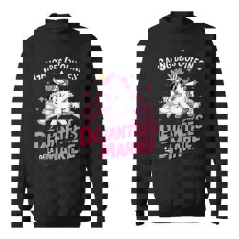 Gang Des Copines Déjantées De La Mariée Evjf Licorne Unicorn Sweater e - Cadeauxyz