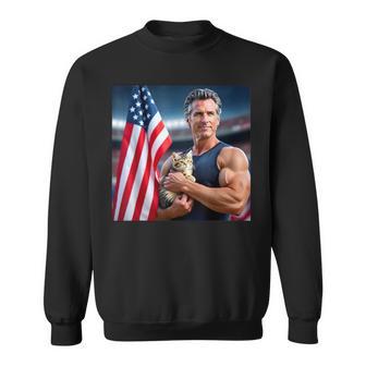 Gavin Newsom Meme Sweatshirt - Thegiftio UK