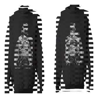 Gay Bear Community Pride Muscle Cub Bear メンズ ゲイパパ スウェットシャツ - Kawaiitshirt