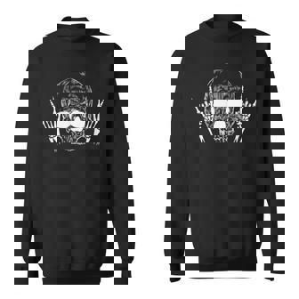 Genre De Groupe De Musique Hand Gesture Horns Sweater e - Cadeauxyz