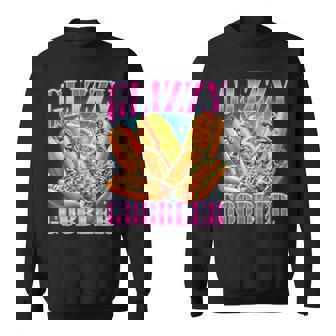 Glizzy Gobbler Hot Dog Glizzy Lovers Bootleg Graphic Sweatshirt - Monsterry