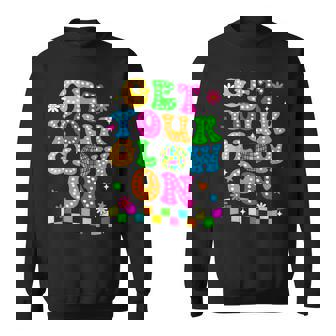 Get Your Glowing On In My Glowing Era Team Party Matching Sweatshirt - Thegiftio UK