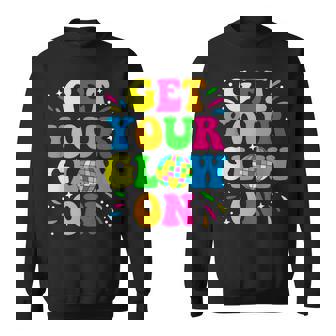 Get Your Glowing On In My Glowing Era Team Party Matching Sweatshirt - Monsterry