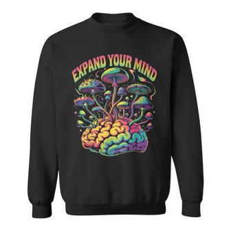 Goa Trance Champignons Psychédéliques Trippy Festival Rave Sweater e - Cadeauxyz