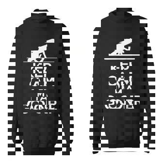 Gooner フットボールファン Keep Calm Gooner アーセナルギフト スウェットシャツ - Kawaiitshirt