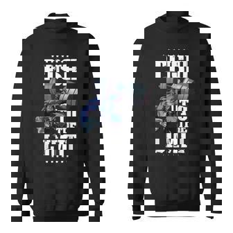 Gorilla プッシュリミットワークアウトダンベル ボディビルディング ジム フィットネス スウェットシャツ - Kawaiitshirt