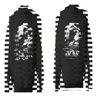 Gótica Con Corazón De Cuervo Amor Oscuro Día Deanalentín Gótico Camisa de entrenamiento - Regaloses