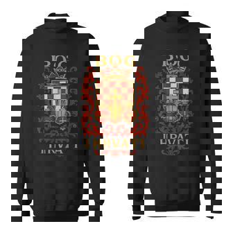 Gott Und Kroatien –Prüche Für Christliche Kroaten Sweatshirt - Geschenkecke