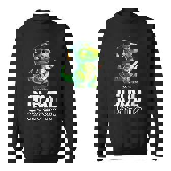 Grad Class Of 2025 T-Rex Dinosaur Graduation Graduated Sweatshirt - Monsterry