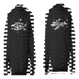 Great Hark サメのシルエット シャークフィッシュホワイトシャーク スウェットシャツ - Kawaiitshirt