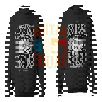 Guitarquad マッチング レトロ ヴィンテージスタイル ギターバンド スウェットシャツ - Kawaiitshirt