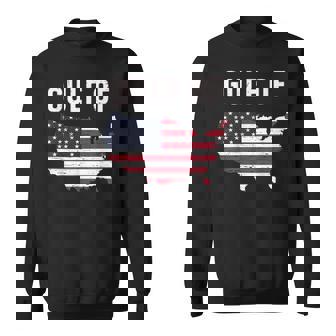 Gulf Of United States Of America Usa Flag Sweatshirt - Thegiftio UK