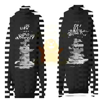 Happy Groundhog Day 2025 メンズ レディース キッズ スウェットシャツ - Kawaiitshirt