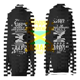 Happy Independence Jamaica Est 6Th August 1962 Jamaican Flag Sweatshirt | Mazezy