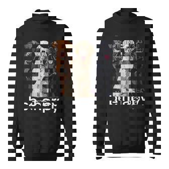 Be Happy ラブラドールレトリバー ゴールデンブラックブラウン チョコレートラボ スウェットシャツ - Kawaiitshirt