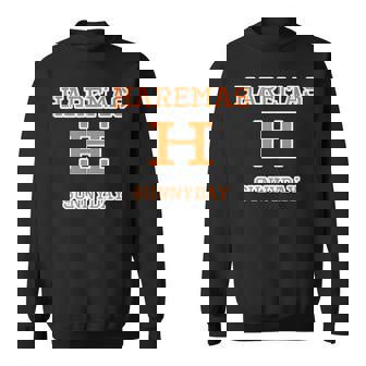 Haremas ハレマス 晴れます【変なデザイン屋さん】ブランド ロゴ パロディ 面白い スウェットシャツ - Kawaiitshirt