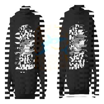 Thehark Is Mypirit アニマル 気まぐれなかわいいサメ スウェットシャツ - Kawaiitshirt